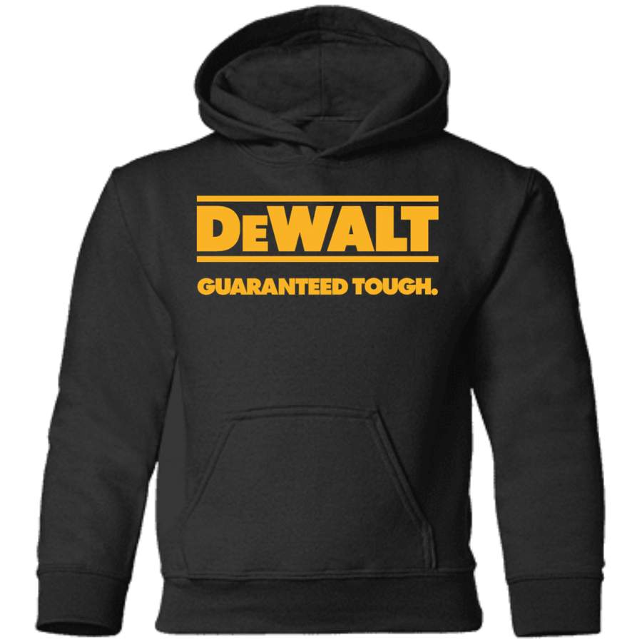 Dewalt Guaranteed Though AGR Dewalt Guaranteed Though Toddler Pullover Hoodie