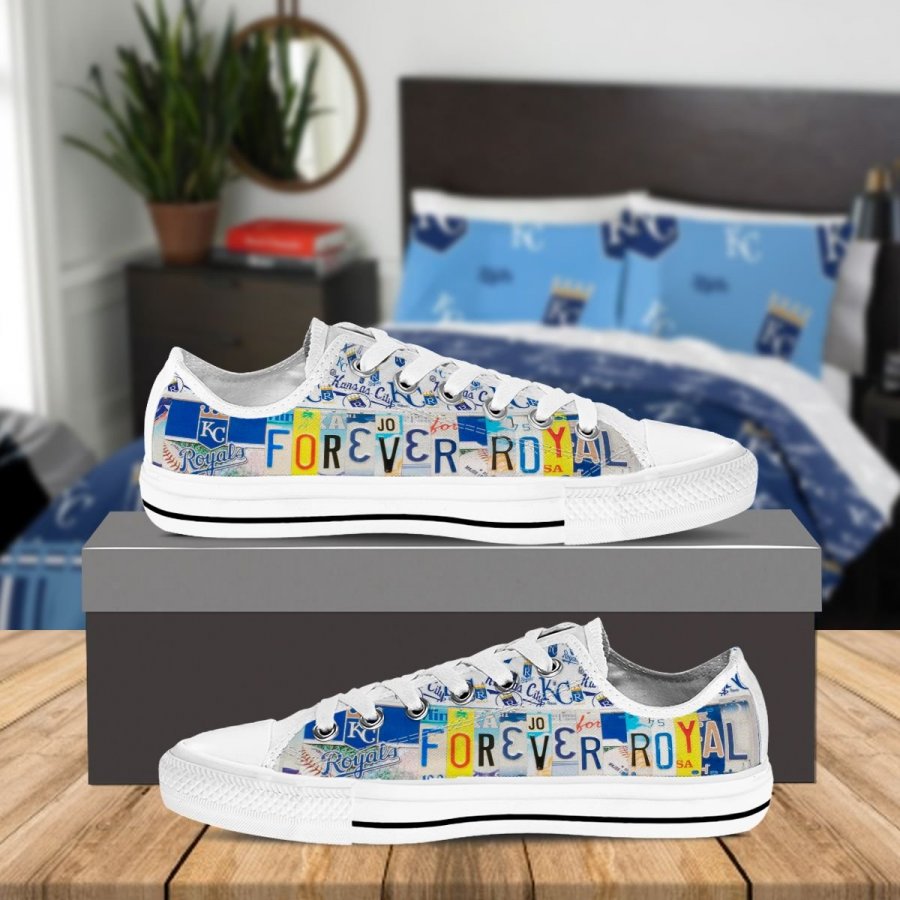 Kansas City Royals Forever Royal Low Top Shoes