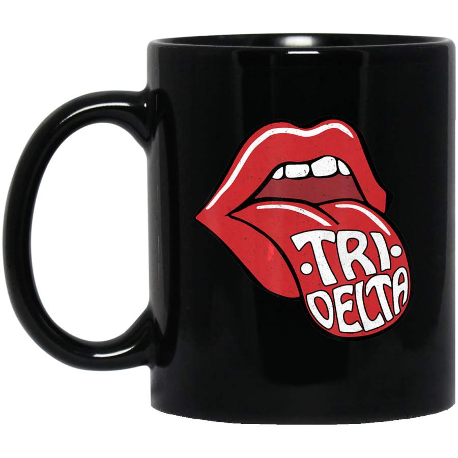 Delta-Delta-Delta Tri-Delta Sorority Retro Vintage Greek Coffee Mug