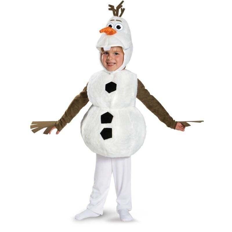 18M-10T Santa Olaf Costume Kids Infant Cute Snowman Boys Girls Cosplay Christmas Jumpsuit Santa Holiday Gift For Toddler Child alx