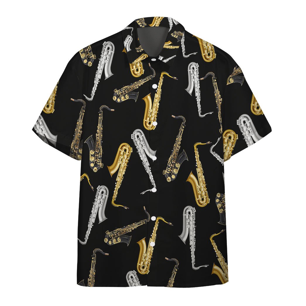 Gearhumans Amazing Saxophone Custom Hawaiian Shirt Ha107661