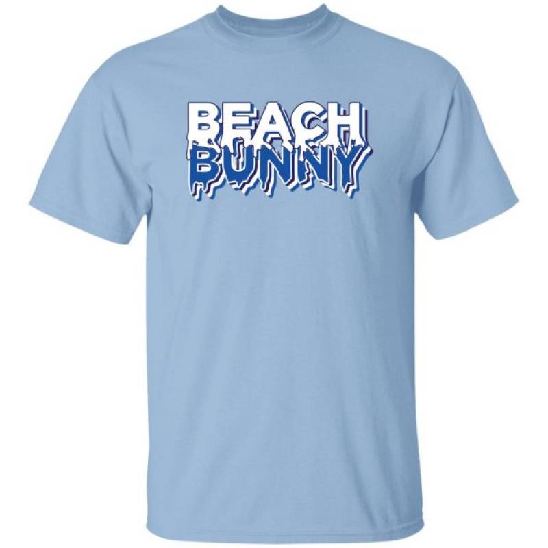 Beach bunny merch oozing tee shirt hoodie light blue