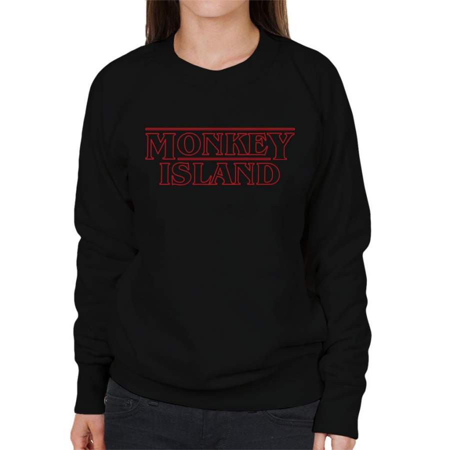 Stranger Things Le Chuck Monkey Island Women’s Sweatshirt