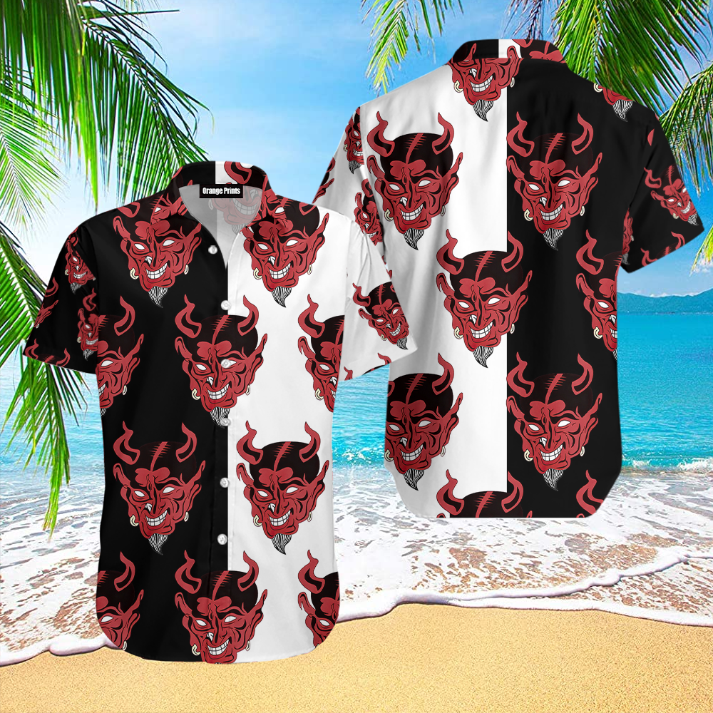 Devil Aloha Hawaii Shirts Unisex Ha106388