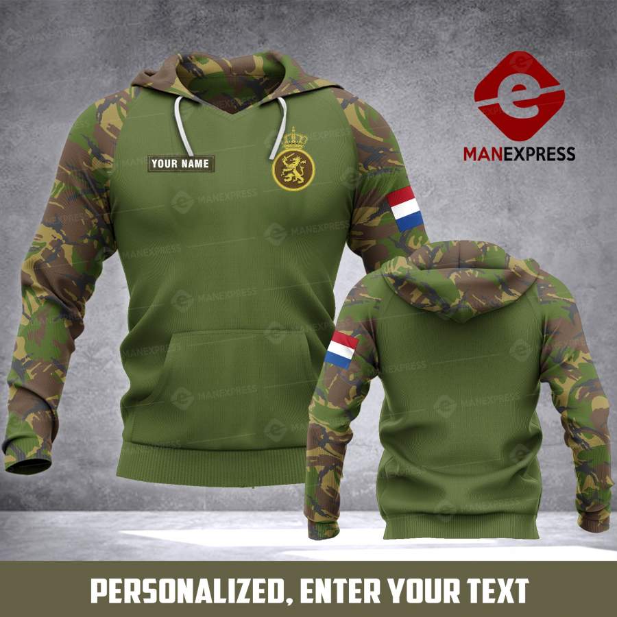 VH CUSTOMIZE NETHERLANDS ARMY 2802 – 3D ALL OVER PRINT