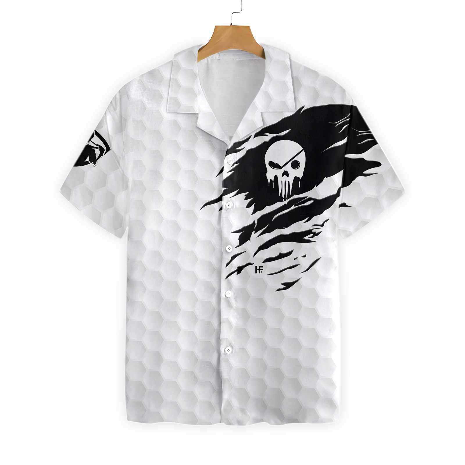 Personalized The Golf Skull 0601 Custom Hawaii Shirt Ha20681