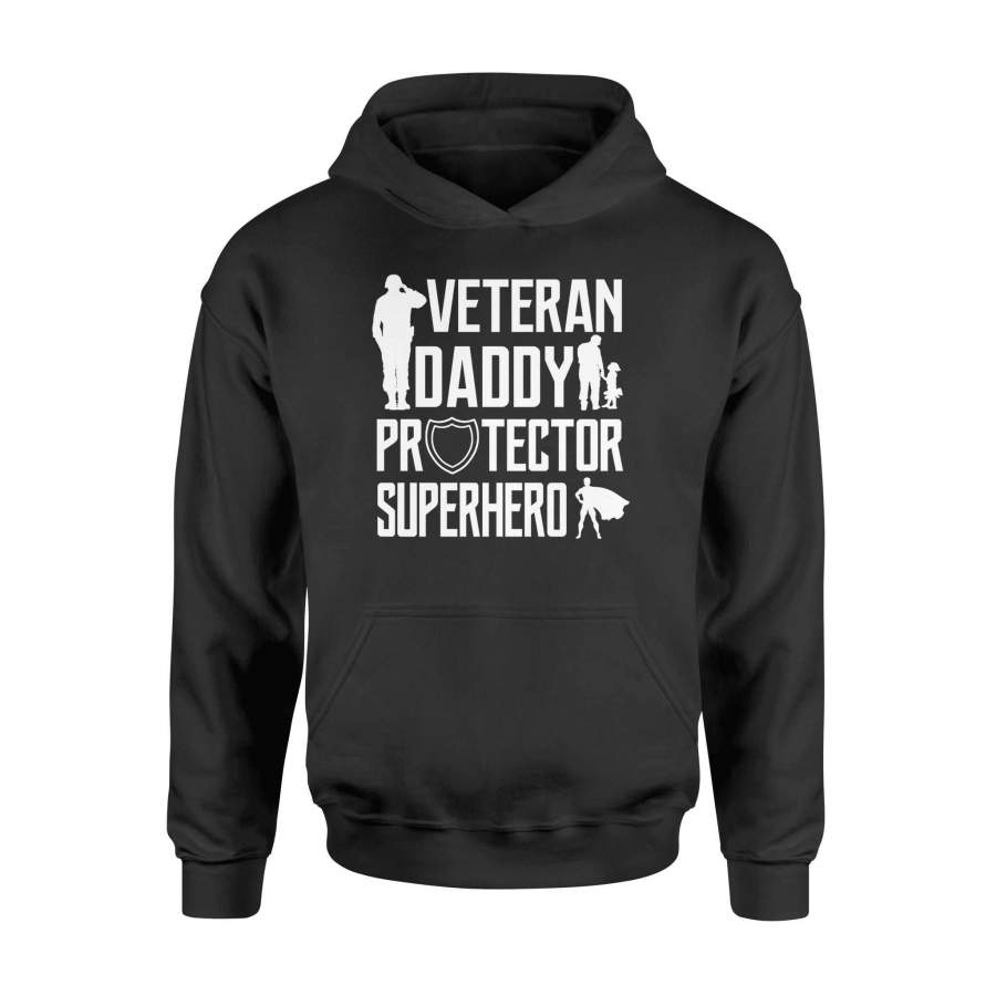 Veteran dad – superhero – Standard Hoodie