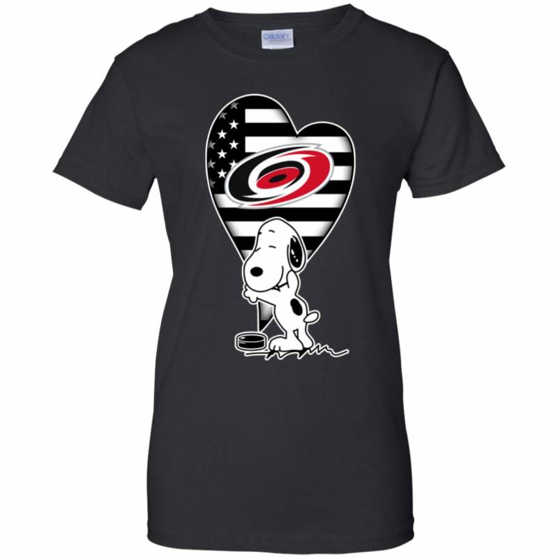 Carolina Hurricanes Snoopy In My Heart Shirts