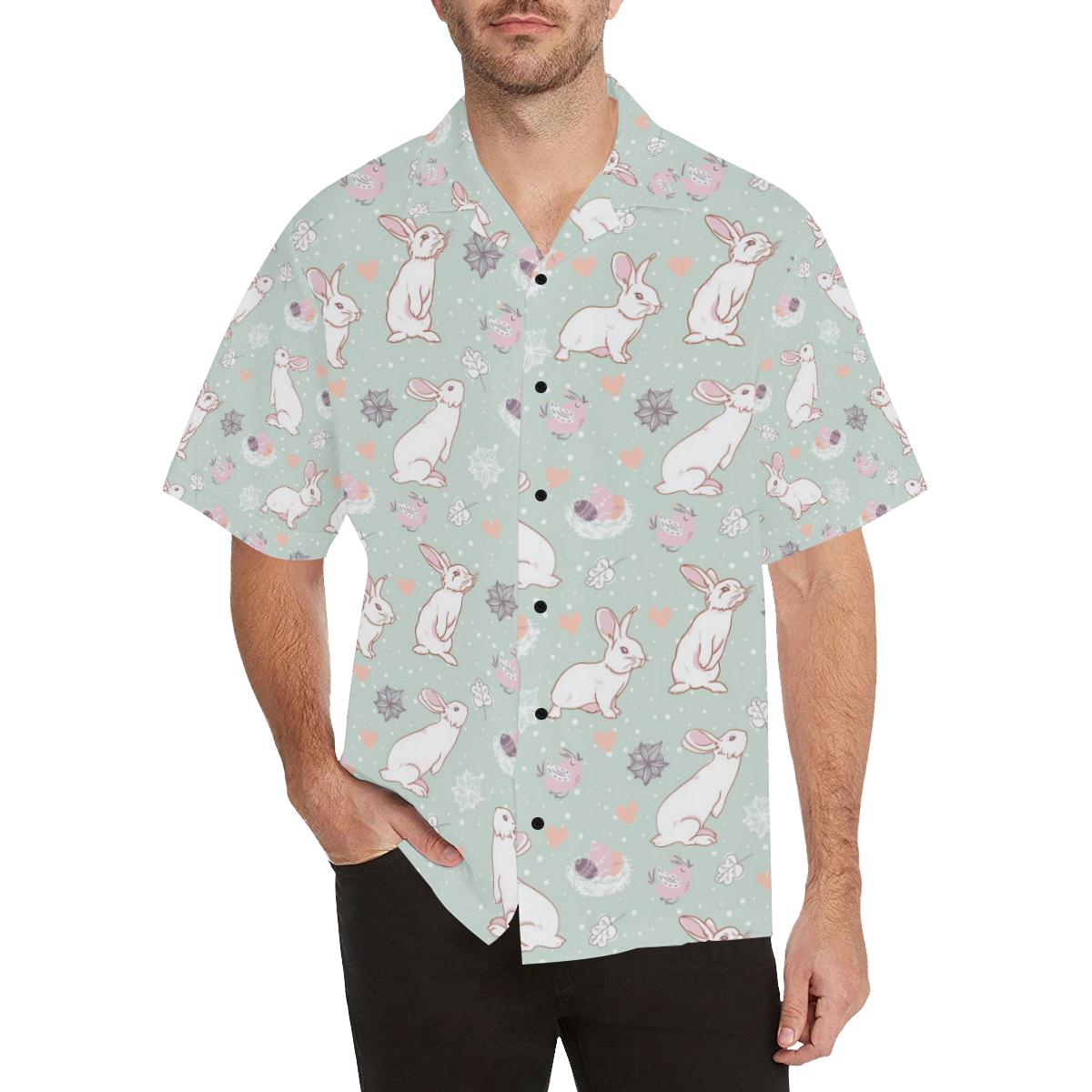 Rabbit Pattern Print Design Rb011 Hawaiian Shirt