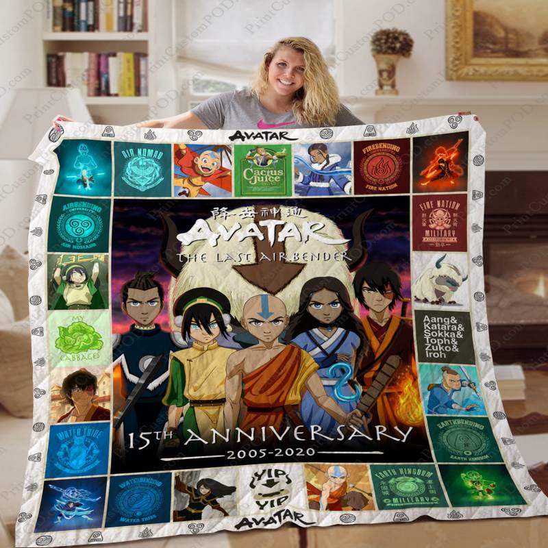 [TA] – Avatar The Last Airbender Quilt Blanket