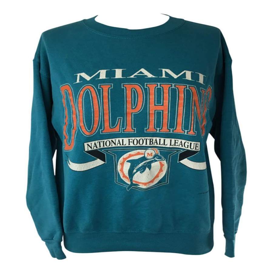 Vintage Miami Dolphins Graphic Sweatshirt S0087