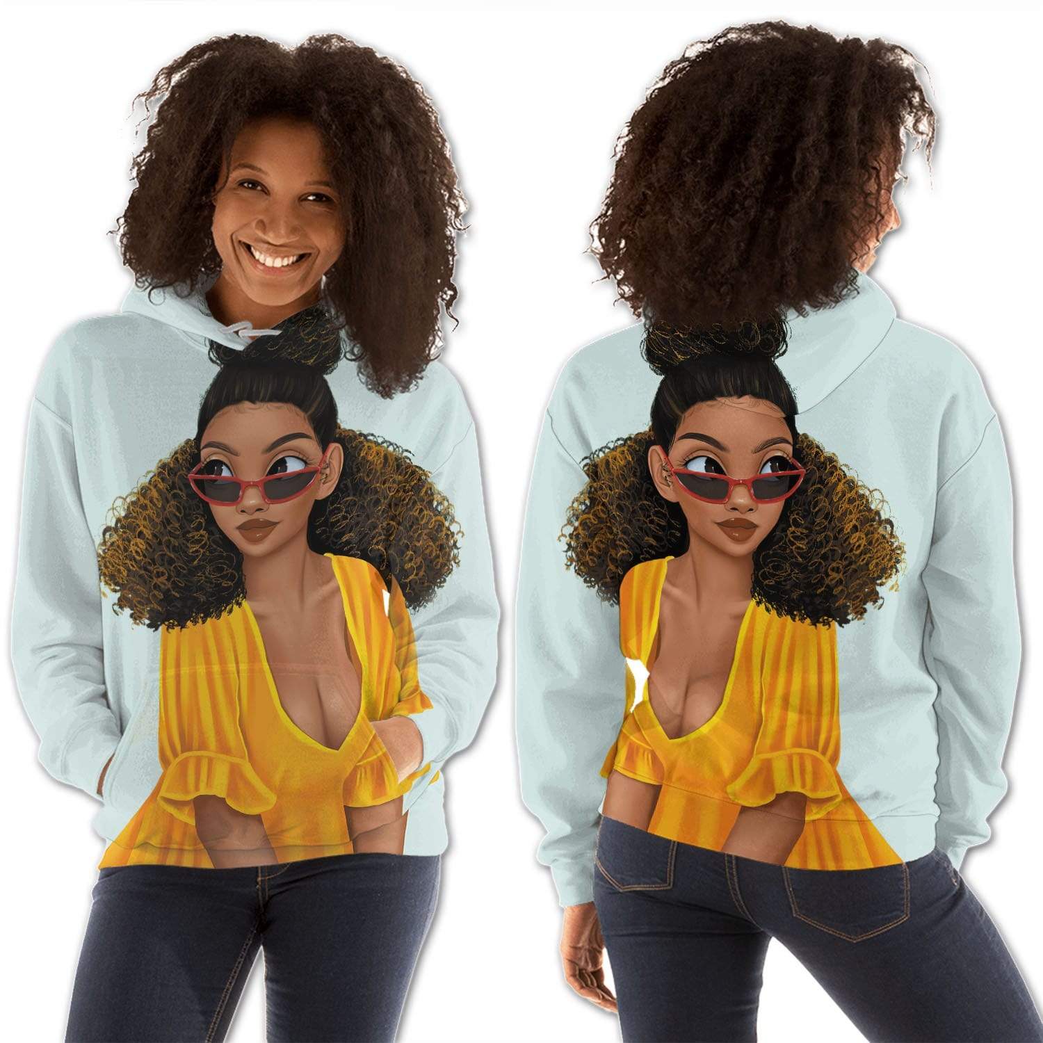 African American Hoodies Cute African American Woman African American Clothing