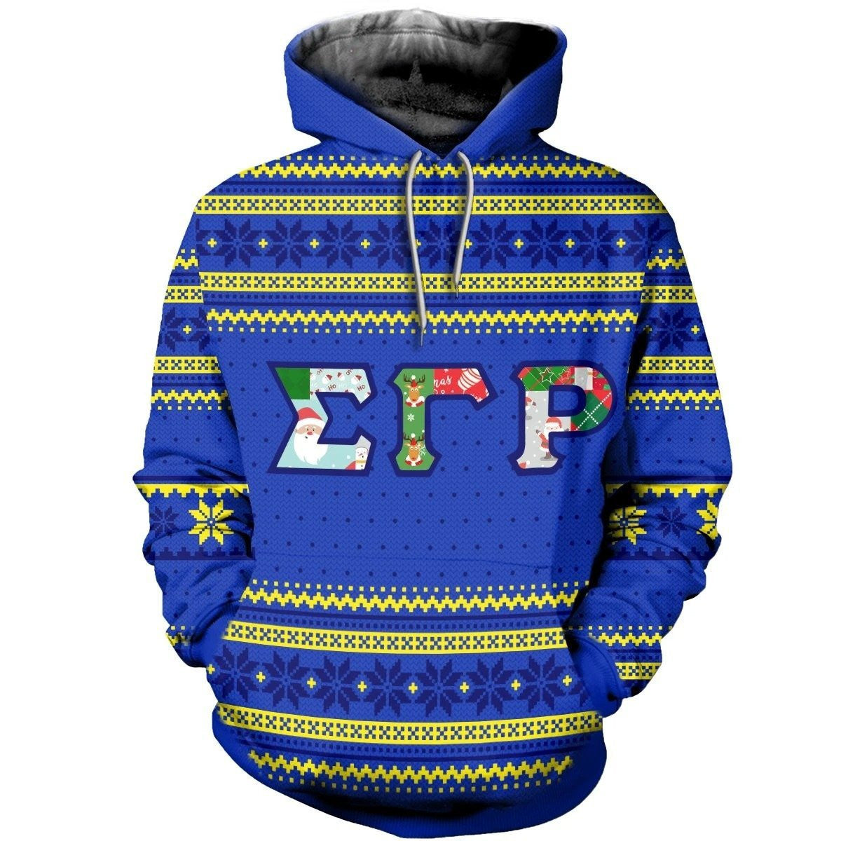 Sorority Hoodie –  Santa Claus Sigma Gamma Rho Hoodie