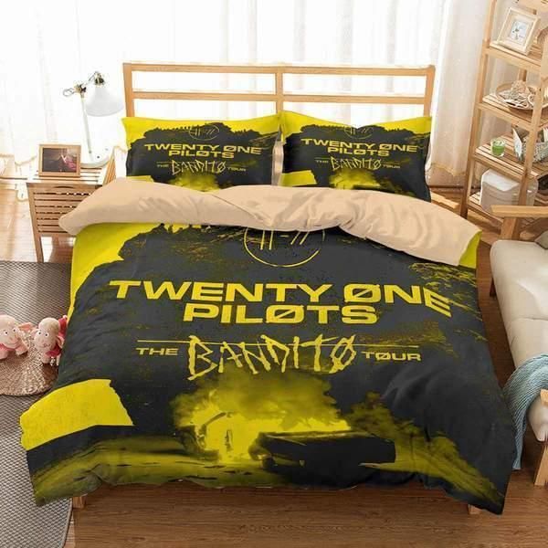 3D CUSTOMIZE TWENTY ONE PILOTS TRENCH BEDDING SET DUVETCOVER