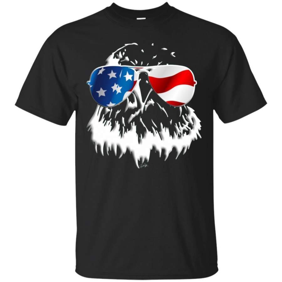 AGR 4th Of July Eagle Day Independence T-Shirt zGalaxy Fashion T-Shirt