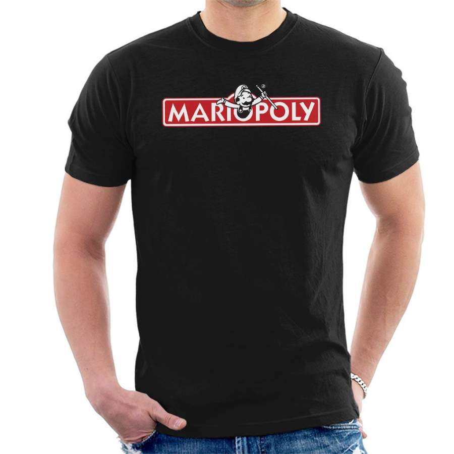 Super Mario Monopoly Men’s T-Shirt