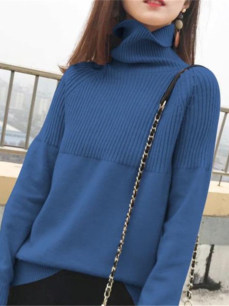 Autumn Winter Orange Turtleneck Cashmere Sweater Women Thickened Pullover Sweater Casual Basic Jumper Knitted Sweater Loose Tops alx