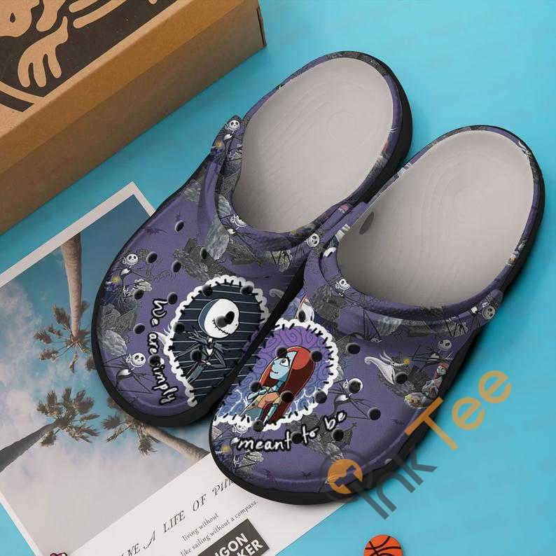 We Are Simply Mean To Be The Nightmare Before Christmas Crocband Clogs Shoes