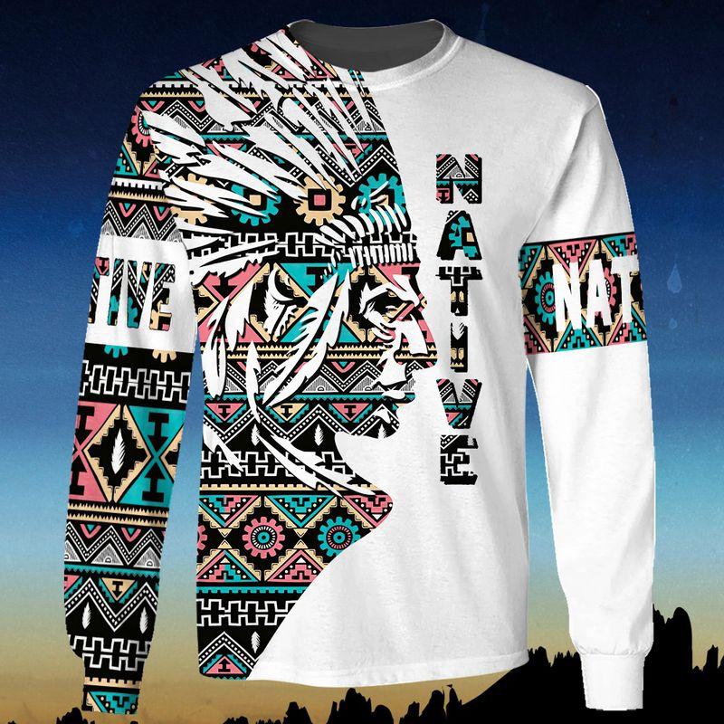 Native American Pride Custom Design Shirts For Friends 3D Sweatshirt