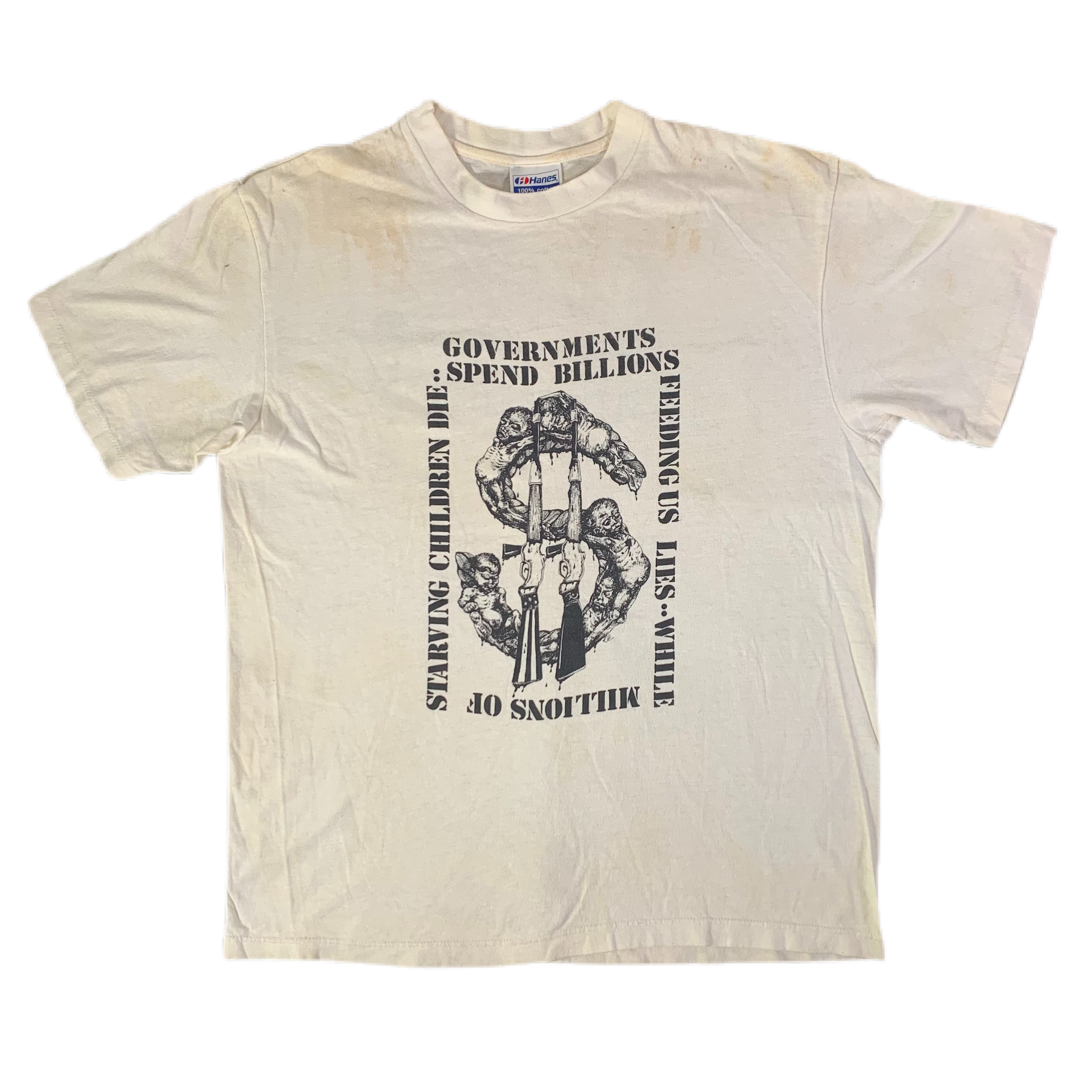 Vintage Jesus Chrust “Governments Spend Billions” T-Shirt