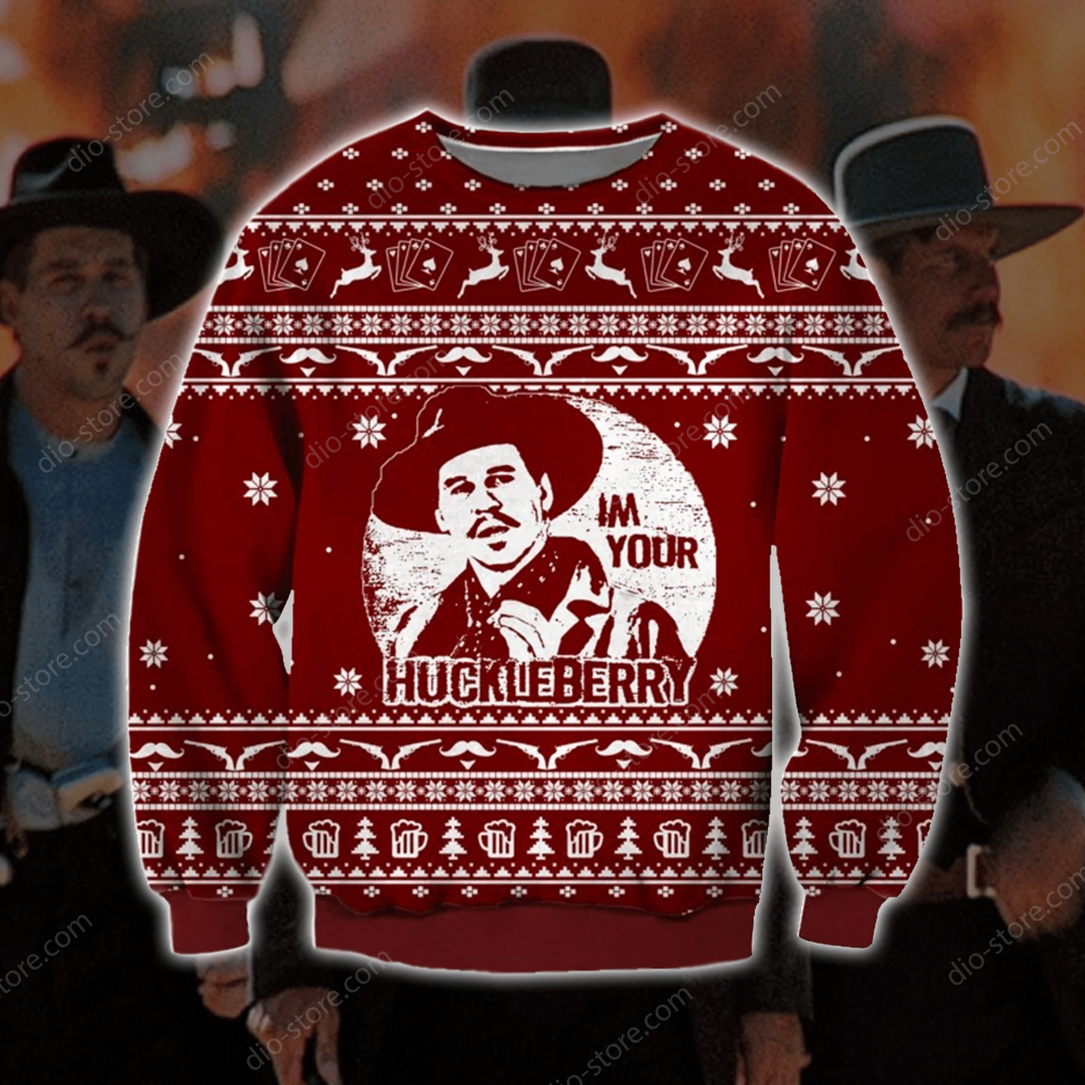 Tombstone Knitting Pattern Ugly Christmas Sweater