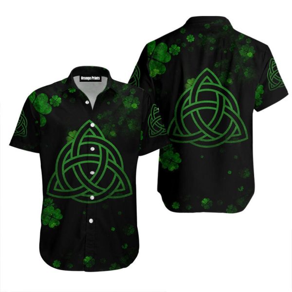 Celtic Shamrock Irish Day Hawaii Shirt For Men Women Ha37070