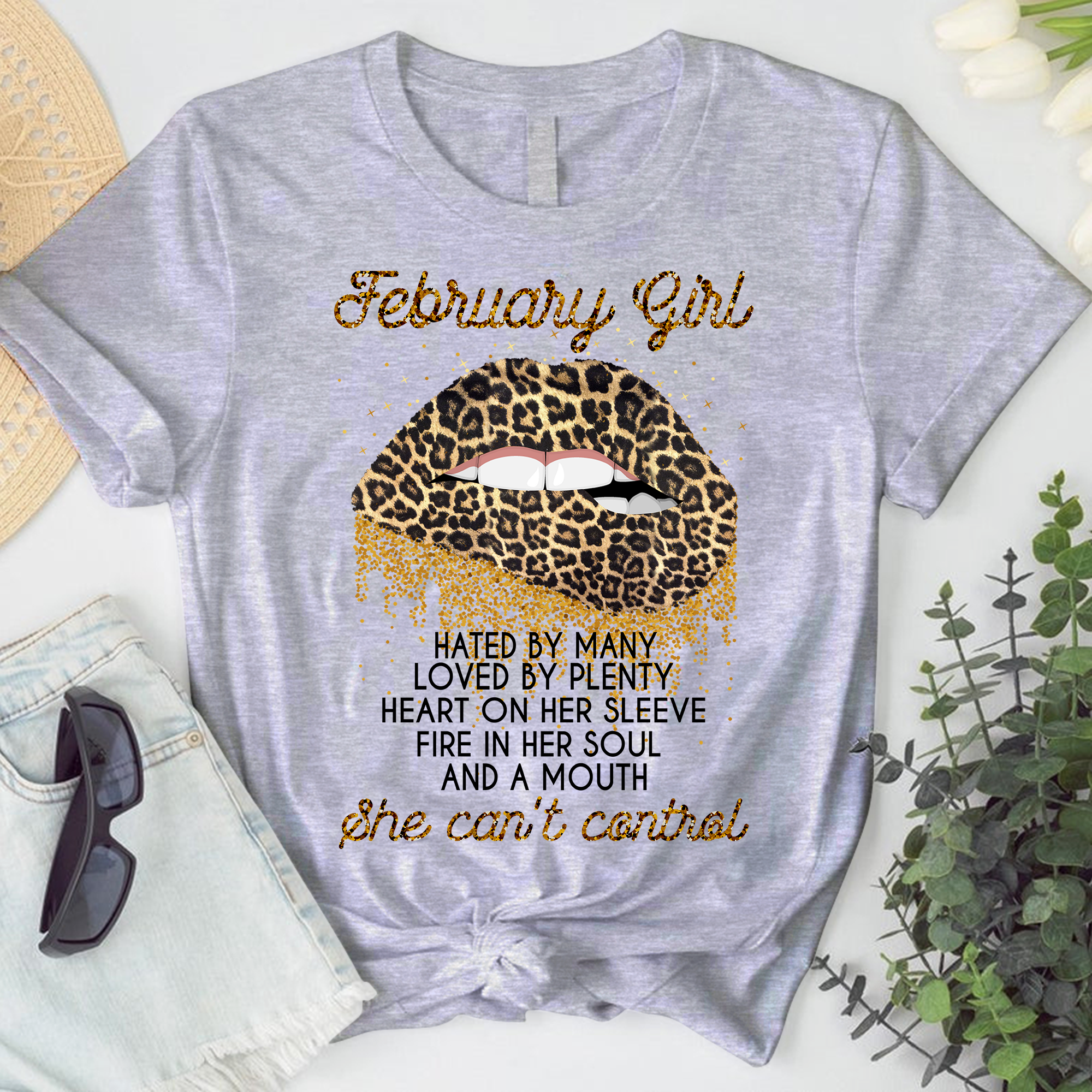 February Girl Hated By Many Loved By Plenty Shirt