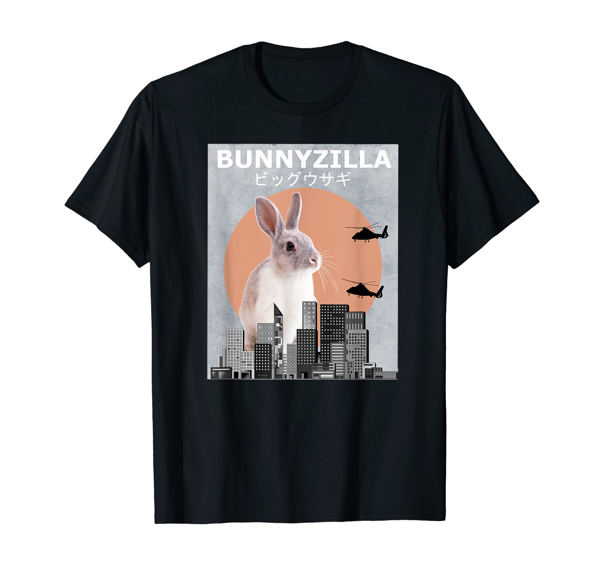 Bunnyzilla Funny T-Shirt Rabbit Bunny Owner Gift