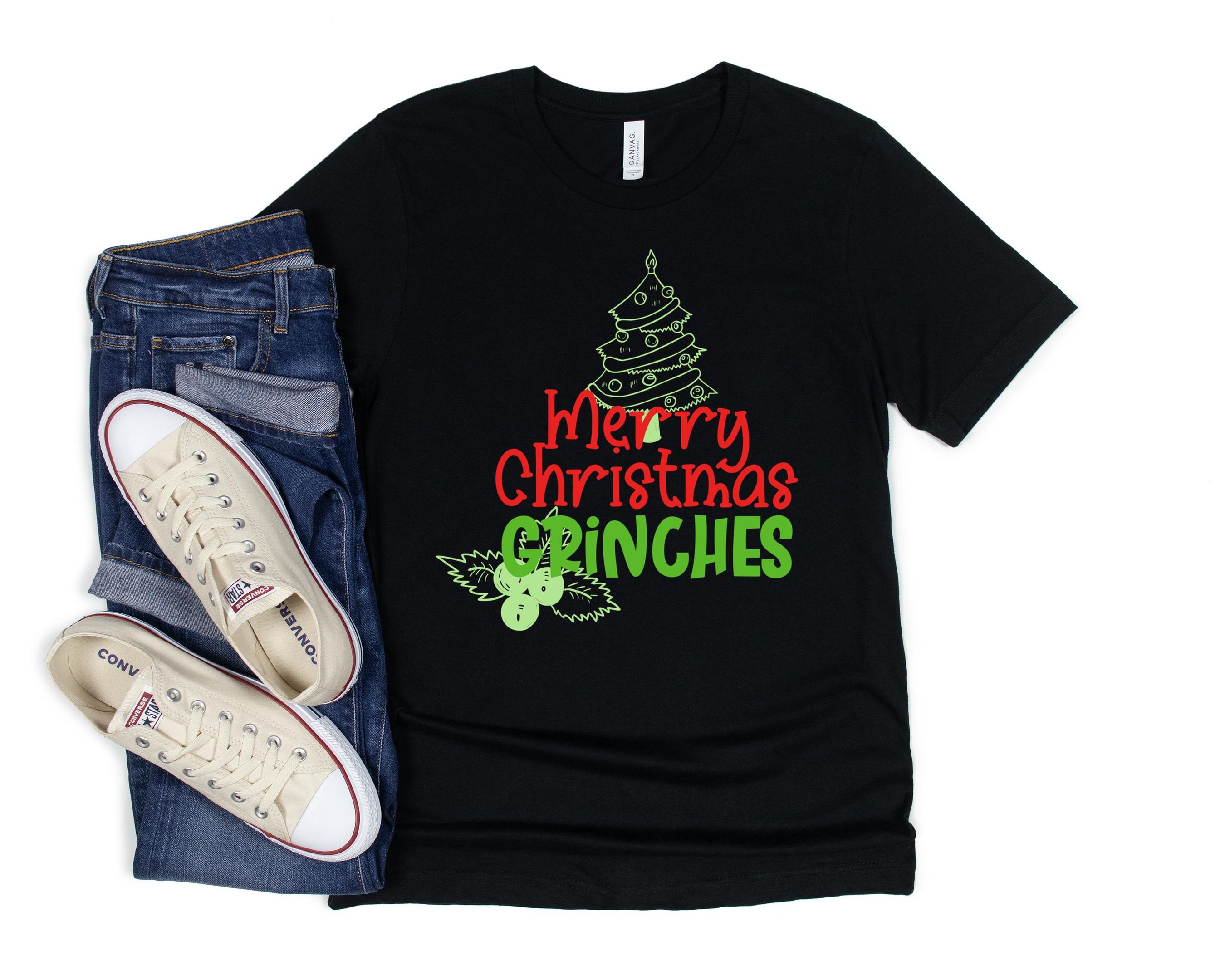 Merry Christmas Grinches Shirt, Grinch Christmas Shirt, Merry Christmas Shirt, Christmas Lights, Christmas Funny Shirt