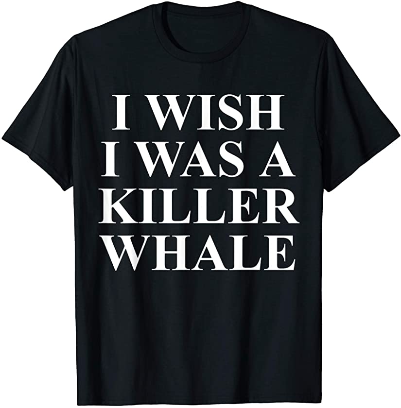 Killer Whale Apparel – Funny Cute Whales Novelty Design T-Shirt