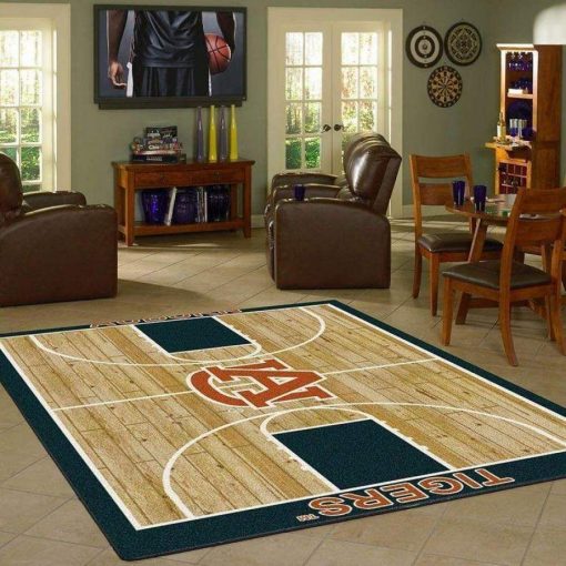 Auburn Tigers Area Rug Living Room Rug Home Decor Football Floor Decor Rb7A8E7E6803