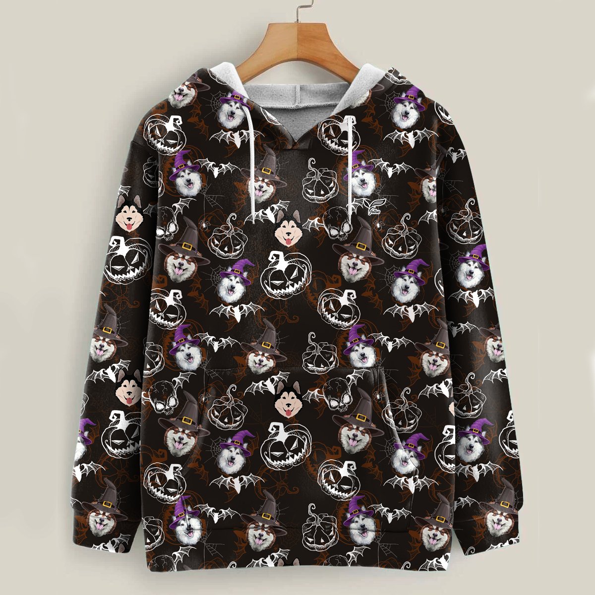 Absolutely Gourdgeous – Alaskan Malamute Halloween Hoodie