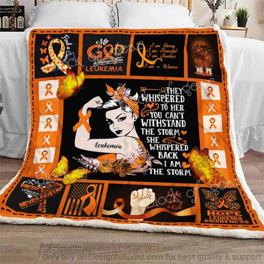 leukemia-awareness-cancer-quilt-and-sherpa-blanket-teenidi-store