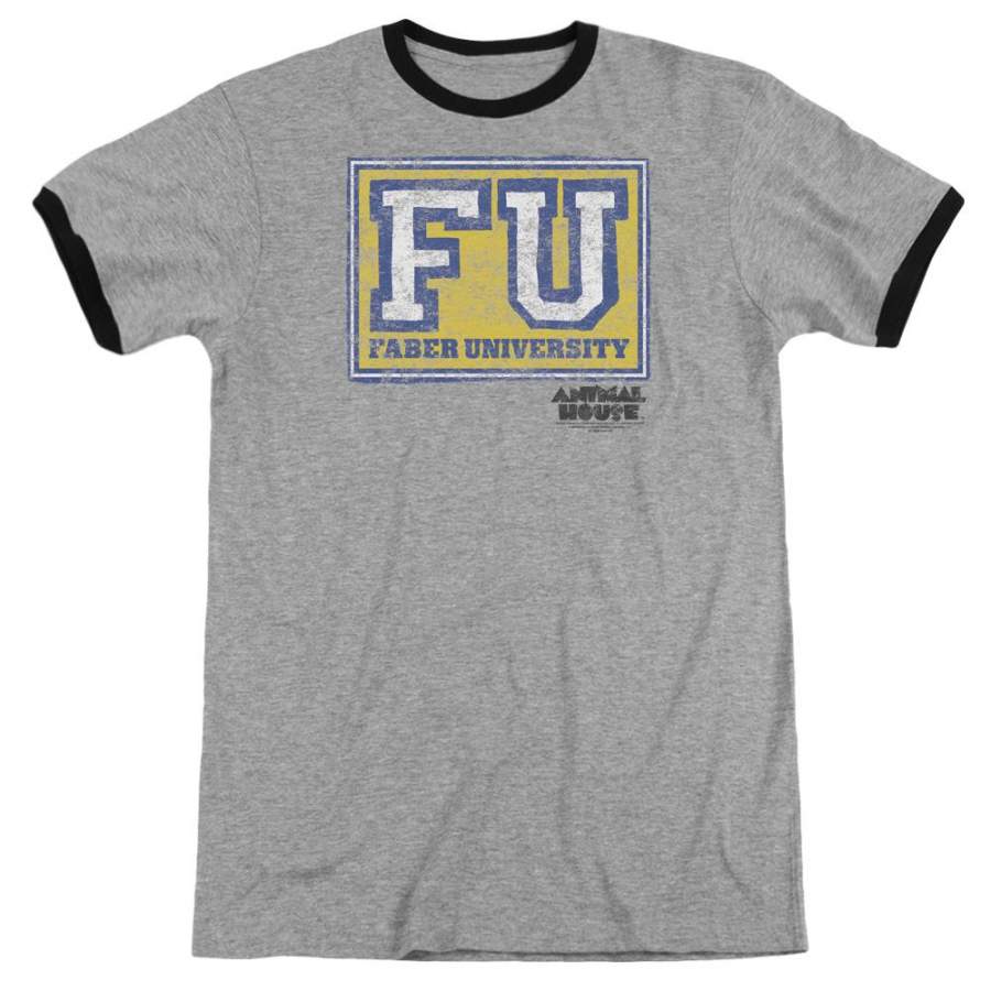 Animal House Faber University Men’s Ringer T-Shirt