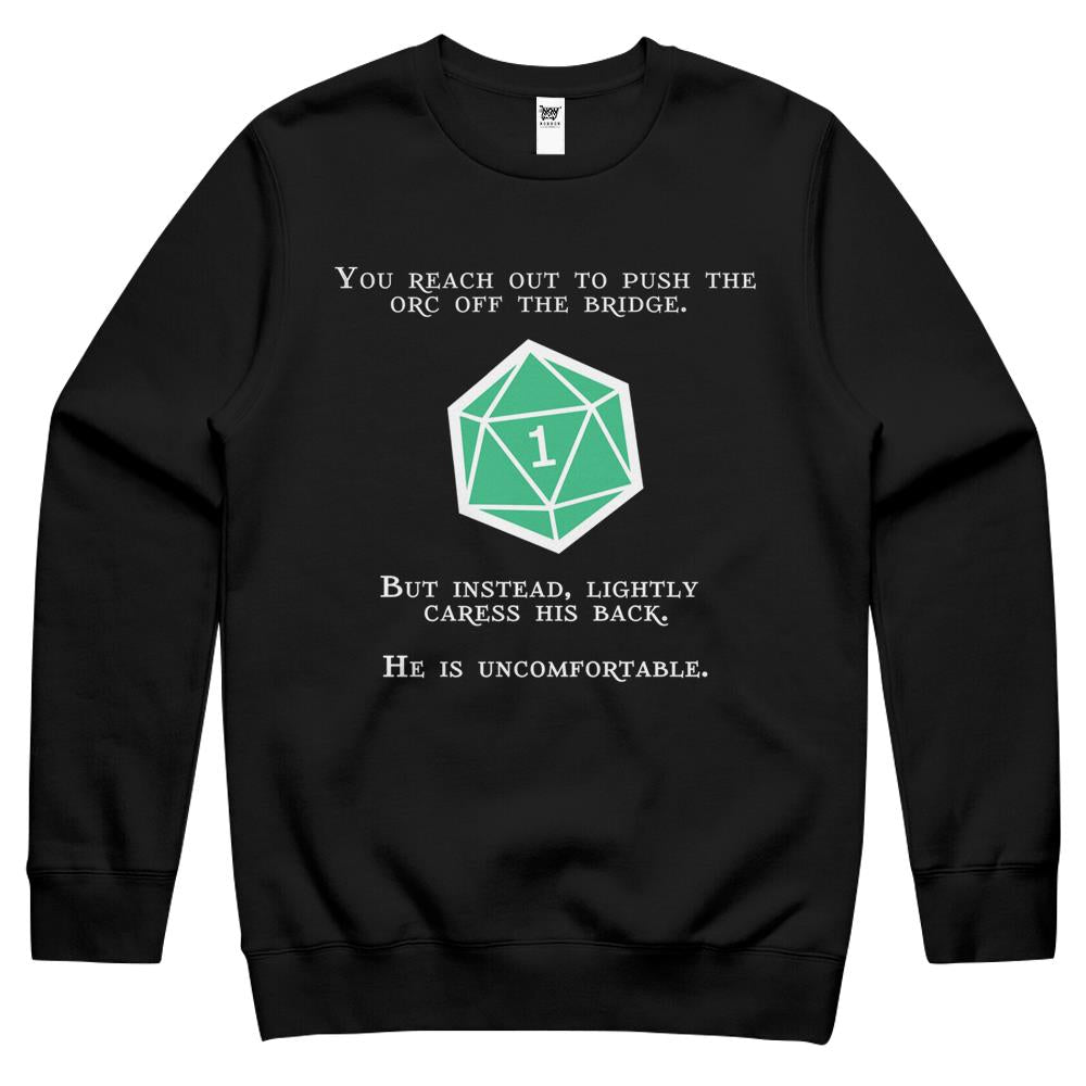 Natural 1 – Orc Crewneck Sweatshirt