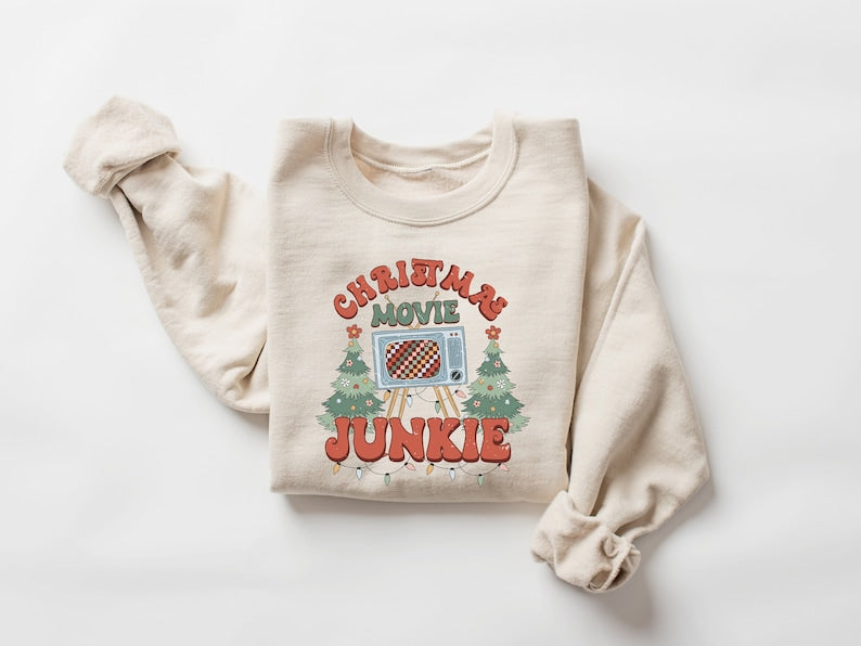 Movie Christmas Sweatshirt 2D Crewneck Sweatshirt