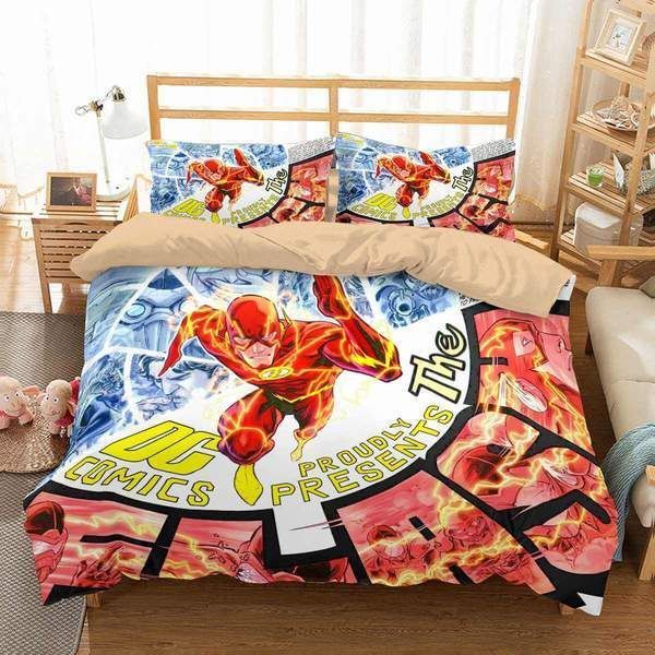 3D Customize The Flash Bedding Set Duvet Cover