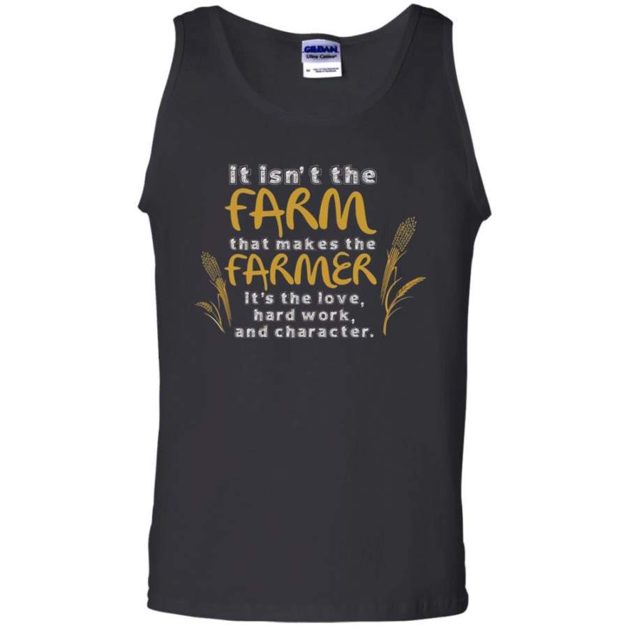 Farmer T-shirt It Isn’t The Farm That Makes The Farmer