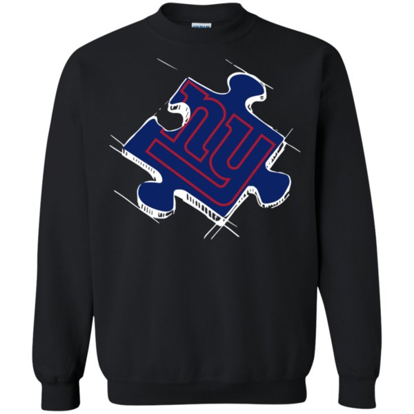 New York Giants Autism Puzzle Sweatshirt