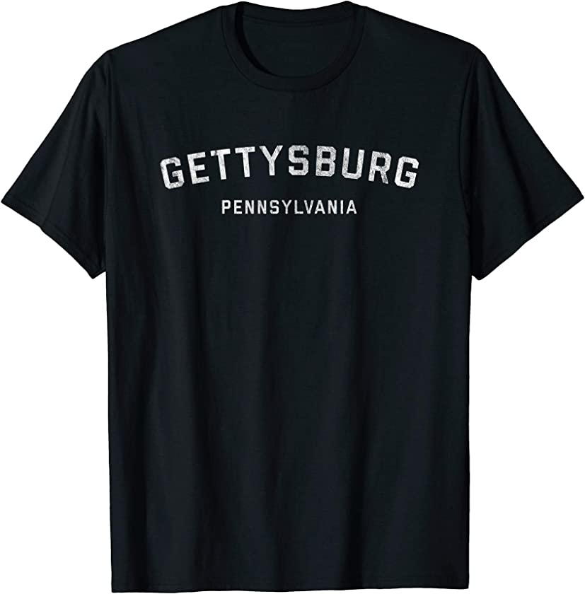 Vintage Varsity Gettysburg T-Shirt