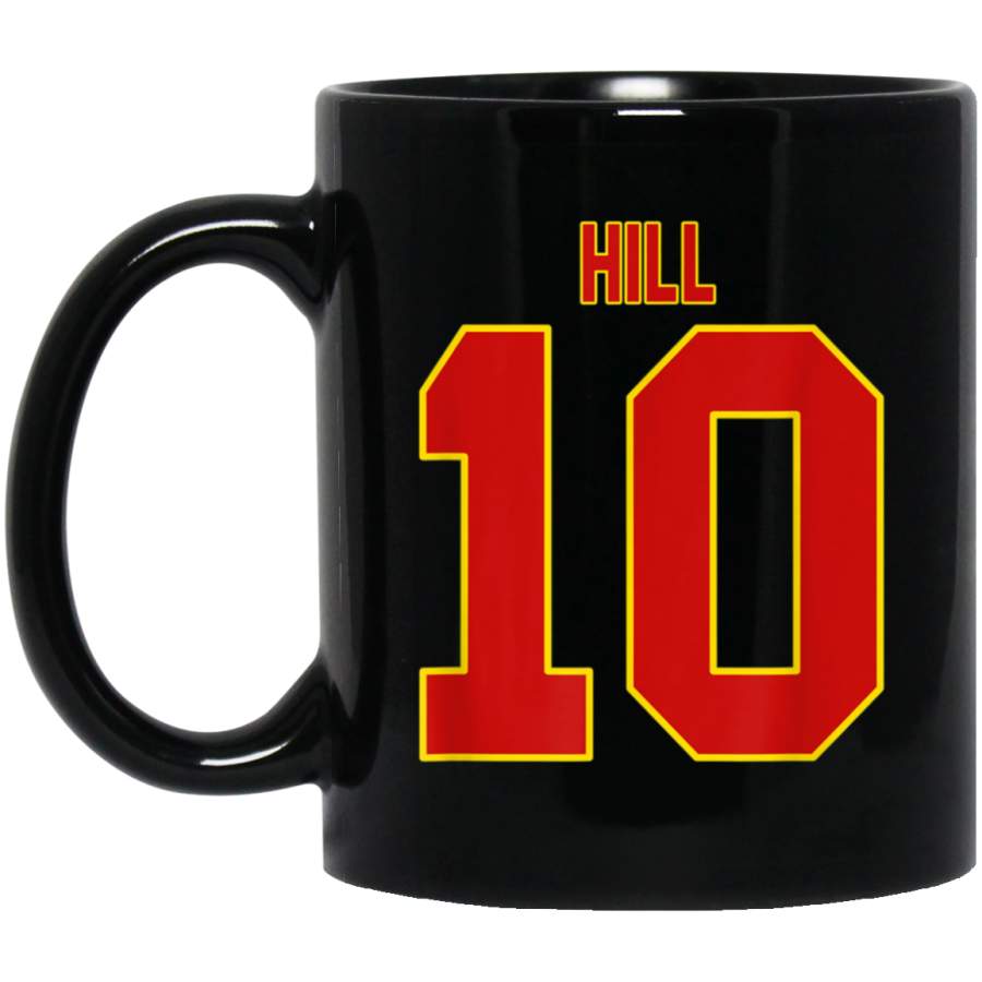 Hill 10 Ten  Kansas City Football Mug