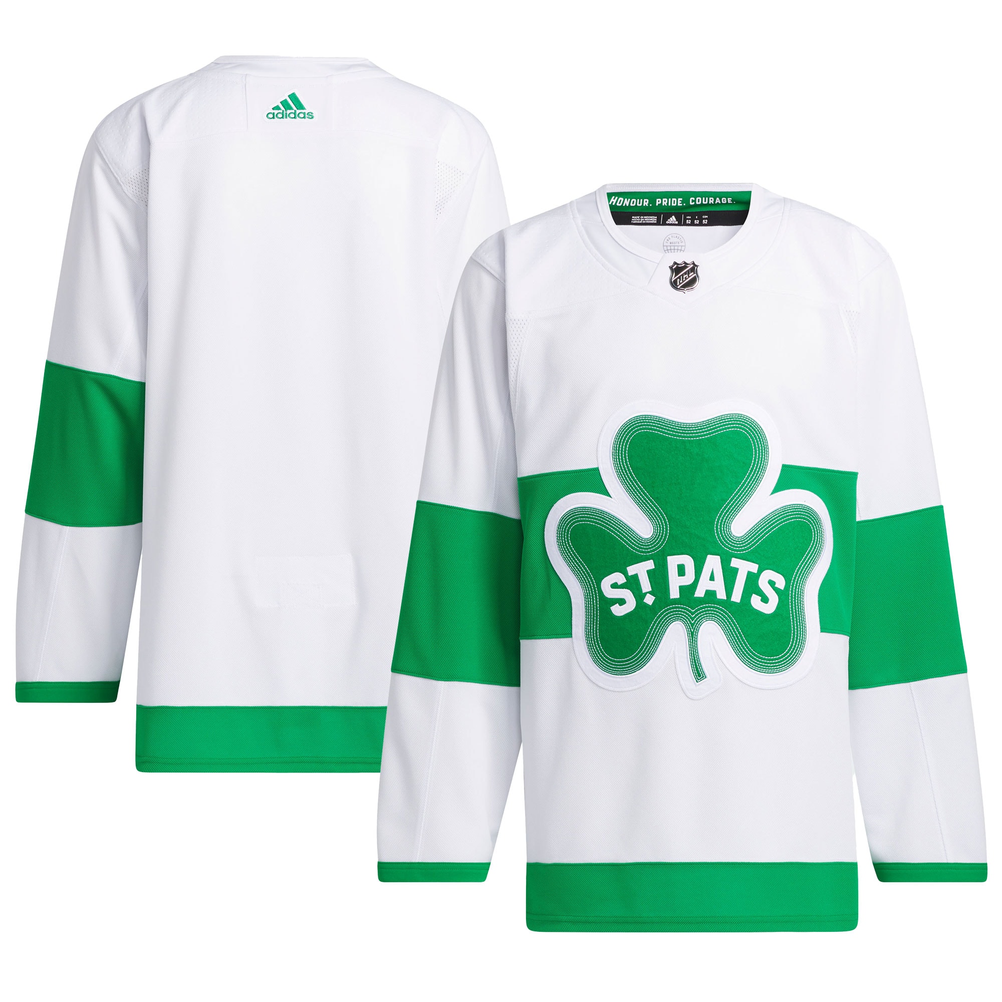 Toronto Maple Leafs St. Patricks Alternate Primegreen Authentic Jersey – White