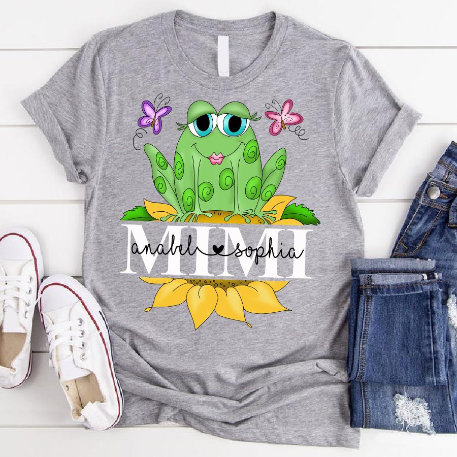 Mimi – Frog, Family Customize Personalized T-Shirt, Hoodie Adult, Kid, Unisex