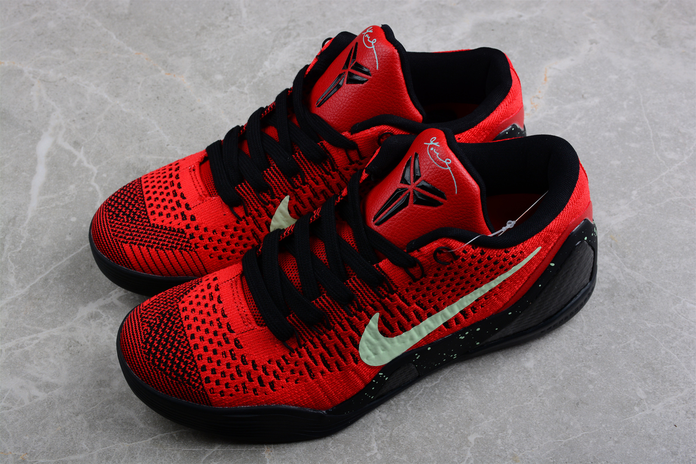 Nike Kobe 9 Elite Low ‘University Red’ Sneakers, Men Shoes SNK314658735