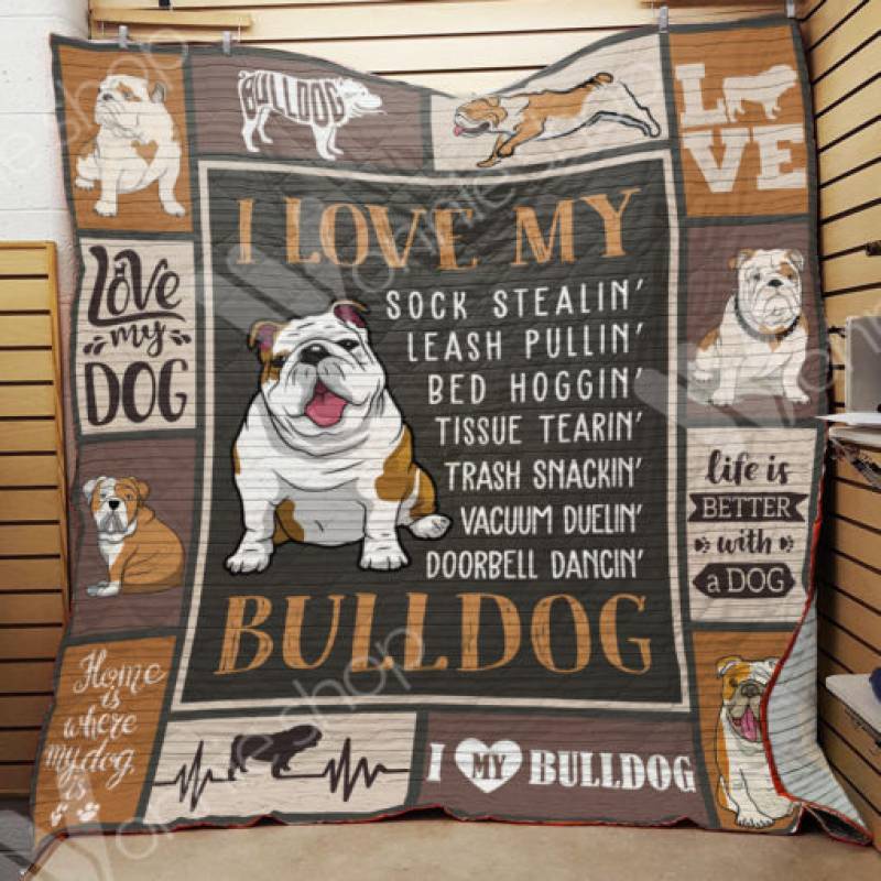 Bulldog Blanket AU0502 85O42