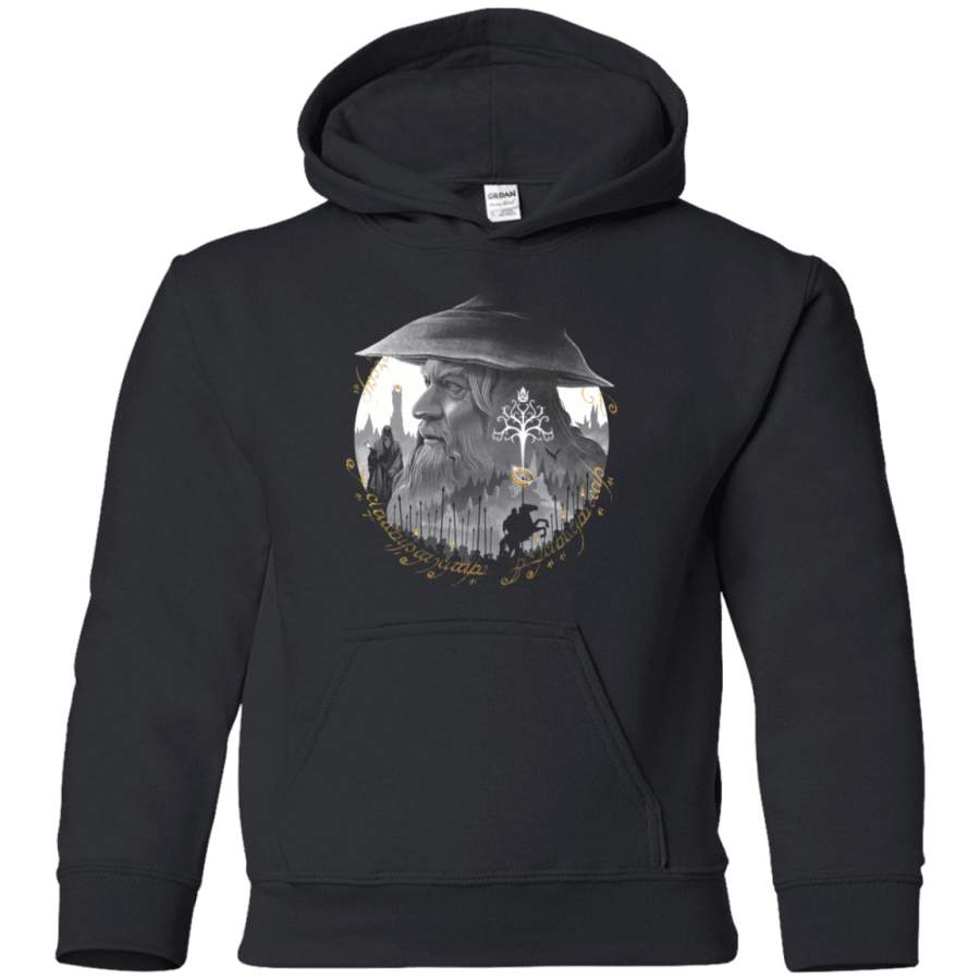 The Grey Wizard Youth Hoodie