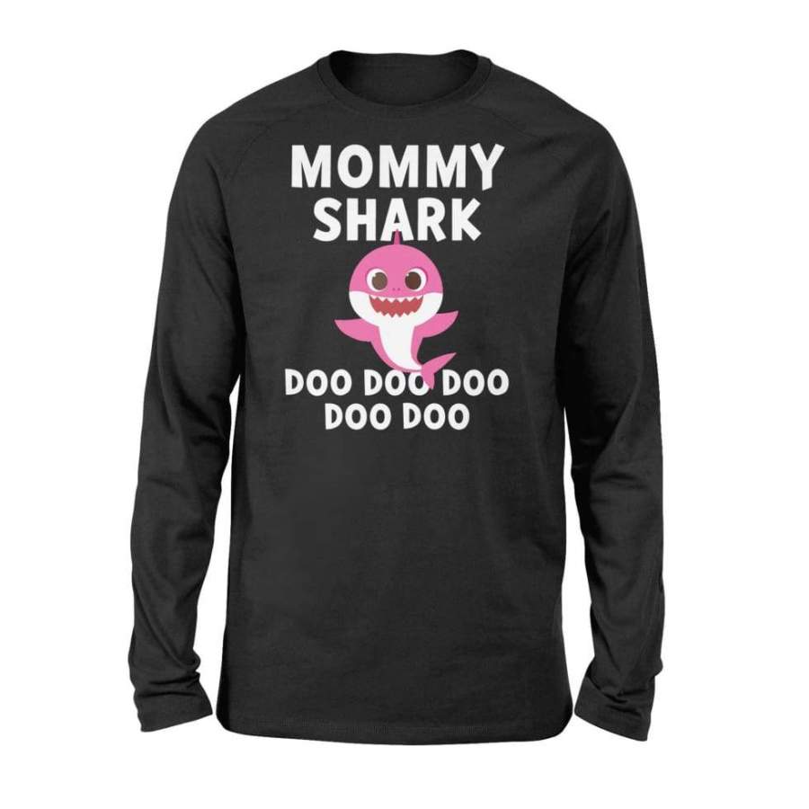 Womens Pinkfong Mommy Shark Official – Standard Long Sleeve