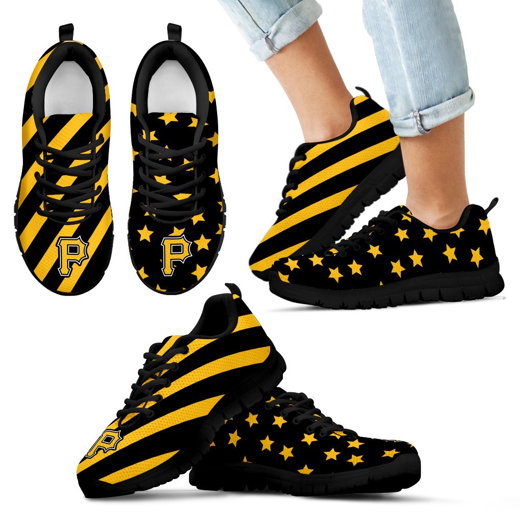 Splendid Star Mix Edge Fabulous Pittsburgh Pirates Sneakers