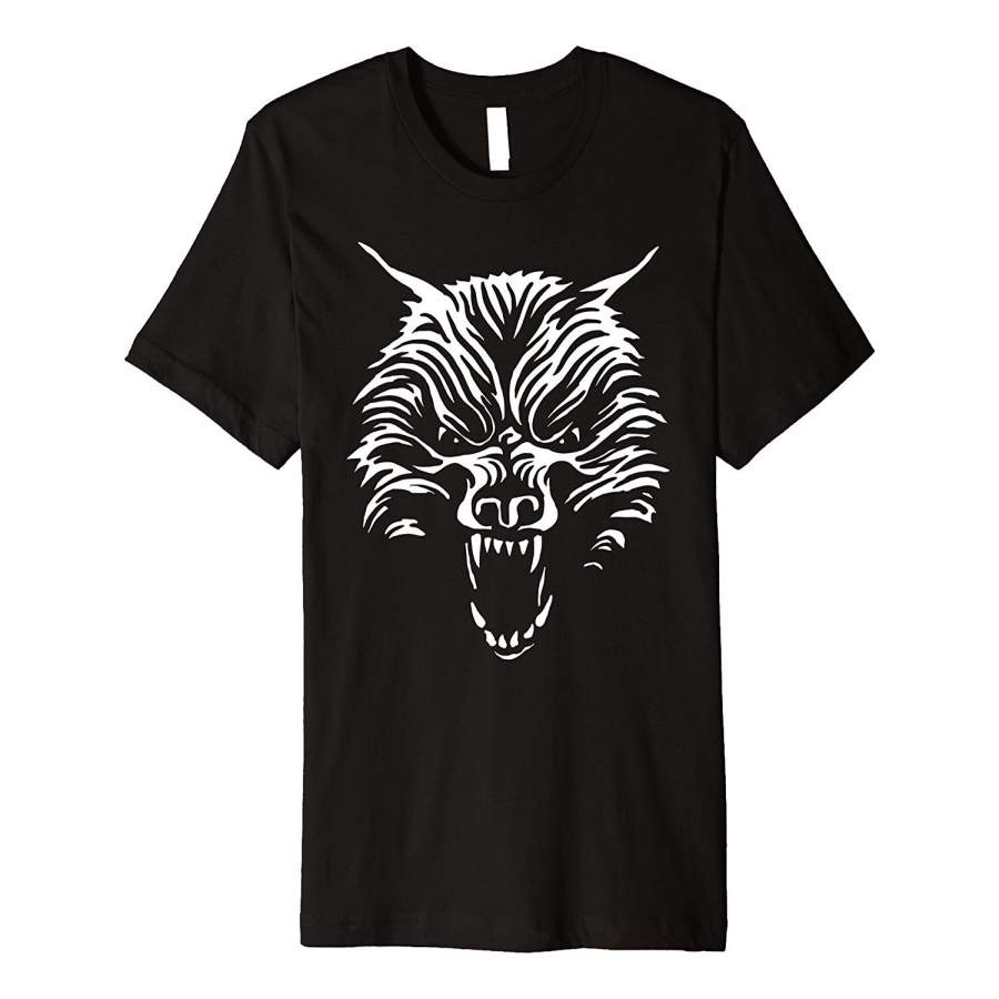 Bad Wolf Easy Halloween Costume Shirt, Novelty Tee Men’S Casual T-Shirt Short Sleeve T- Shirt