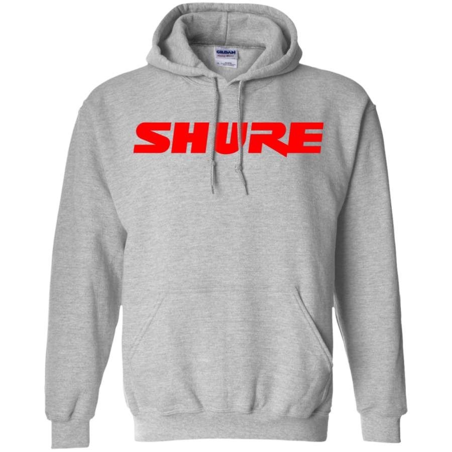 AGR Shure Audio Logo Gildan Pullover Hoodie